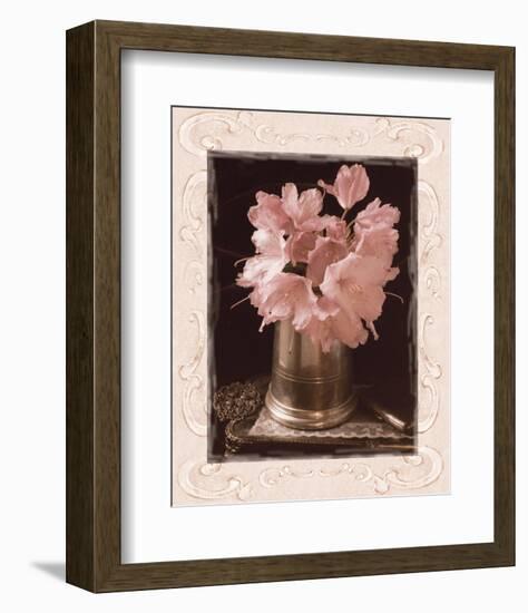 Pink Flowers Fresh Cuts II-Richard Sutton-Framed Art Print