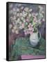 Pink Flowers in a Jug-Karen Armitage-Framed Stretched Canvas
