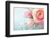 Pink Flowers in a Vase-egal-Framed Photographic Print