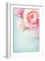 Pink Flowers in a Vase-egal-Framed Photographic Print