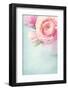 Pink Flowers in a Vase-egal-Framed Photographic Print