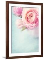 Pink Flowers in a Vase-egal-Framed Photographic Print