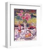 Pink Flowers-Edward Noott-Framed Art Print