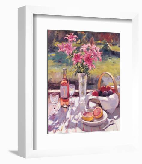 Pink Flowers-Edward Noott-Framed Art Print