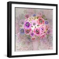 Pink Flowers-Skarlett-Framed Giclee Print