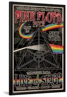 Pink Floyd 1972 Carnegie Hall-null-Lamina Framed Poster