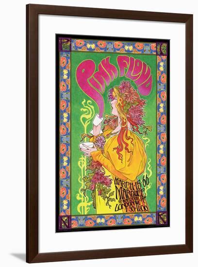 Pink Floyd Marquee '66-null-Framed Poster