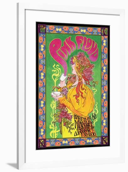 Pink Floyd Marquee '66-null-Framed Poster