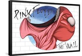 Pink Floyd- The Wall Mouth-null-Framed Poster