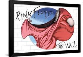 Pink Floyd- The Wall Mouth-null-Framed Poster
