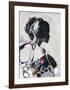 Pink Fluence 1-Design Fabrikken-Framed Art Print