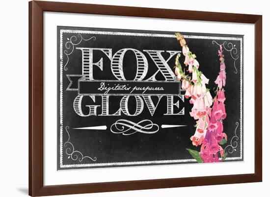 Pink Fox Gloves-null-Framed Giclee Print