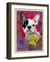 Pink French Bulldog-Cathy Cute-Framed Giclee Print