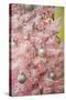 Pink Frosted Christmas Tree, Palm Springs, California, USA-Julien McRoberts-Stretched Canvas