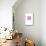 Pink Frosted Donut  Straight On-null-Mounted Poster displayed on a wall