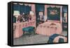 Pink Frou-Frou Bedroom-null-Framed Stretched Canvas