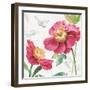 Pink Garden III-Lisa Audit-Framed Art Print