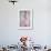 Pink Gladiola II-Kathy Mahan-Framed Photographic Print displayed on a wall