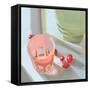 Pink Glass-Jenny Westenhofer-Framed Stretched Canvas