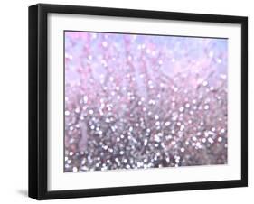 Pink Glitter-Monika Burkhart-Framed Photographic Print