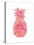 Pink Gold Pineapple-Amanda Greenwood-Stretched Canvas