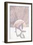 Pink Gold Sun Yoga 4-Sarah Manovski-Framed Giclee Print