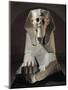 Pink Granite Great Sphinx from Tanis-null-Mounted Giclee Print