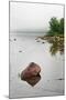 Pink Granite In Jordan Pond at Acadia-Steve Gadomski-Mounted Photographic Print