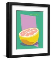 Pink Grapefruits-ATOM-Framed Giclee Print