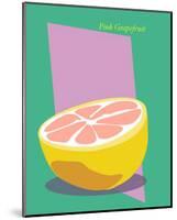 Pink Grapefruits-ATOM-Mounted Giclee Print