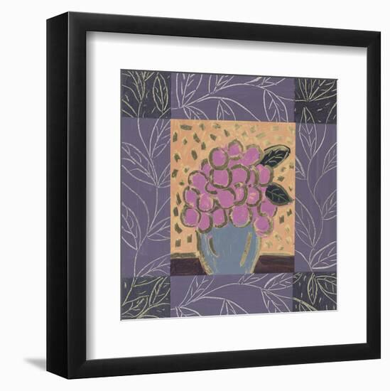 Pink Grapes-James Hussey-Framed Art Print