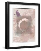 Pink Grey Hug-Urban Epiphany-Framed Art Print