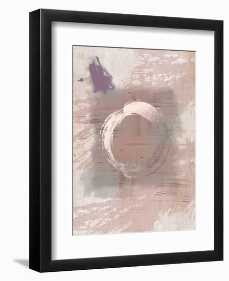 Pink Grey Hug-Urban Epiphany-Framed Art Print