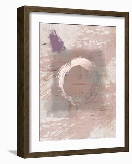 Pink Grey Hug-Urban Epiphany-Framed Art Print