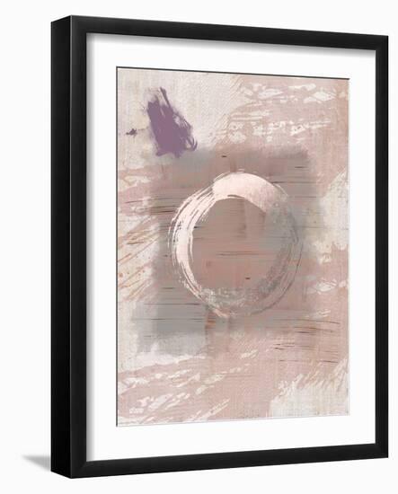 Pink Grey Hug-Urban Epiphany-Framed Art Print