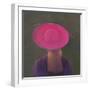 Pink Hat, 2014-Lincoln Seligman-Framed Giclee Print