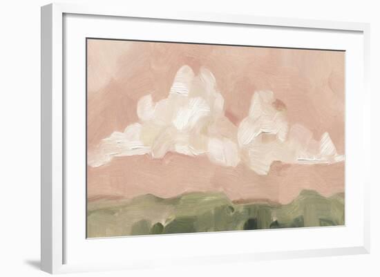 Pink Haze Sunset I-null-Framed Art Print