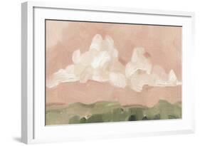 Pink Haze Sunset I-null-Framed Art Print