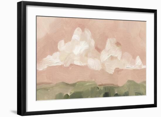 Pink Haze Sunset I-null-Framed Art Print