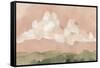 Pink Haze Sunset I-null-Framed Stretched Canvas