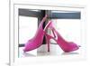 Pink Heels-Erin Berzel-Framed Art Print