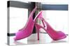 Pink Heels-Erin Berzel-Stretched Canvas