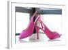 Pink Heels-Erin Berzel-Framed Art Print