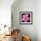 Pink Hibiscus-Christine Zalewski-Framed Art Print displayed on a wall