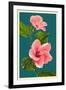 Pink Hibiscus-Lantern Press-Framed Art Print
