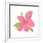 Pink Hibiscus-Nola James-Framed Art Print