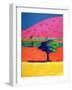 Pink Hill-Paul Powis-Framed Giclee Print