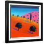 Pink Hill-Paul Powis-Framed Giclee Print