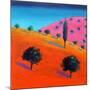 Pink Hill-Paul Powis-Mounted Giclee Print