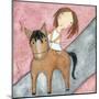 Pink Horse-Carla Sonheim-Mounted Art Print